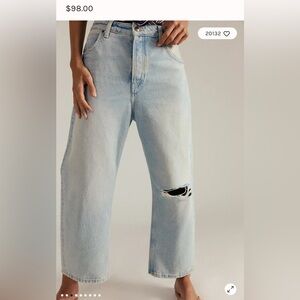 Free People - We The Free Deep Trance Dropped Boyfriend Jeans